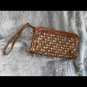Italian Leather Clutch